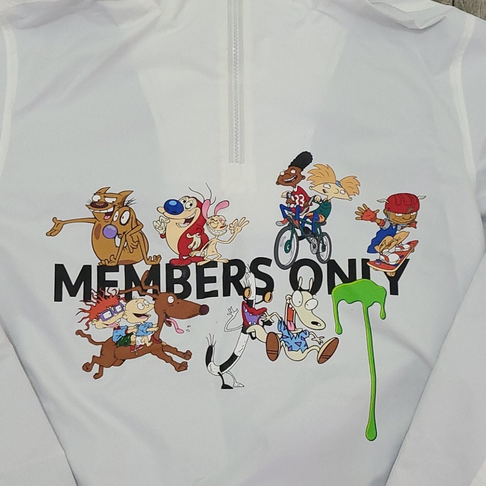 Members Only x Nickelodeon Men Windbreaker M, NWT - Picture 2 of 8
